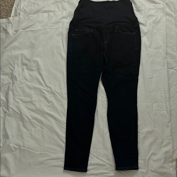 GAP Women's Maternity Dark Blue Skinny Jeans - Picture 1 of 5